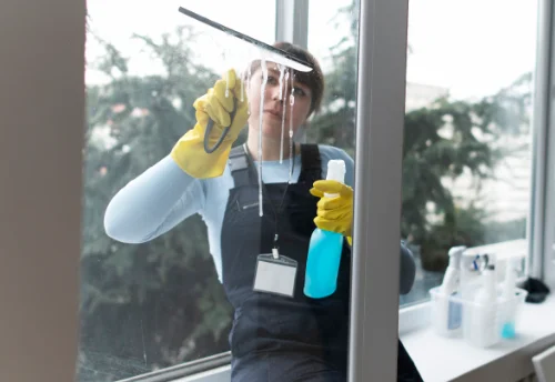 Nettoyage de vitres intérieures et extérieures à Beauziac